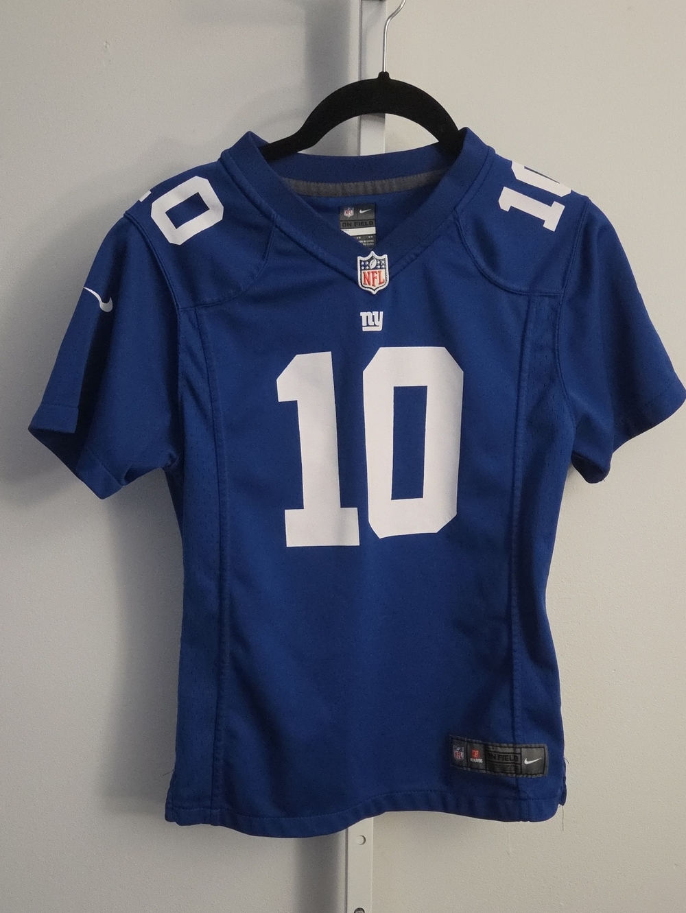 Nike NFL Giants #10 Manning Youth Jersey Large 14 Kids